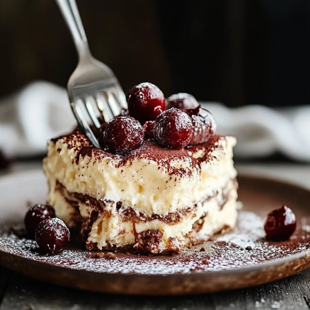 Kirsch-Amaretto-Tiramisu