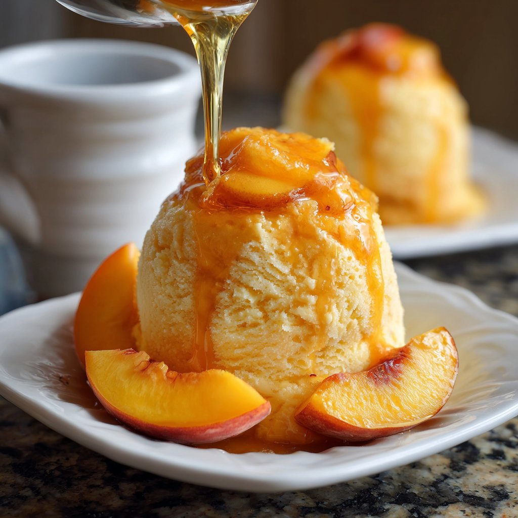 Eis Selber Machen Mit Pfirsich