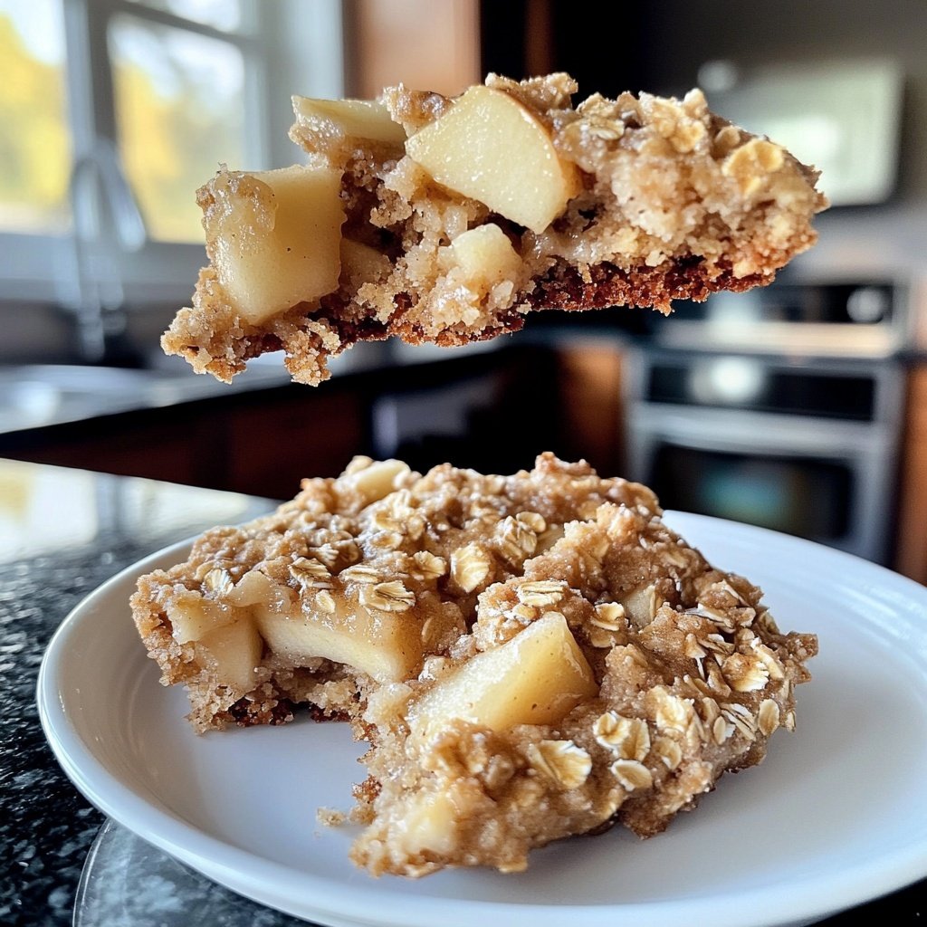 Apfel-Haferflocken-Kekse – gesunder Snack