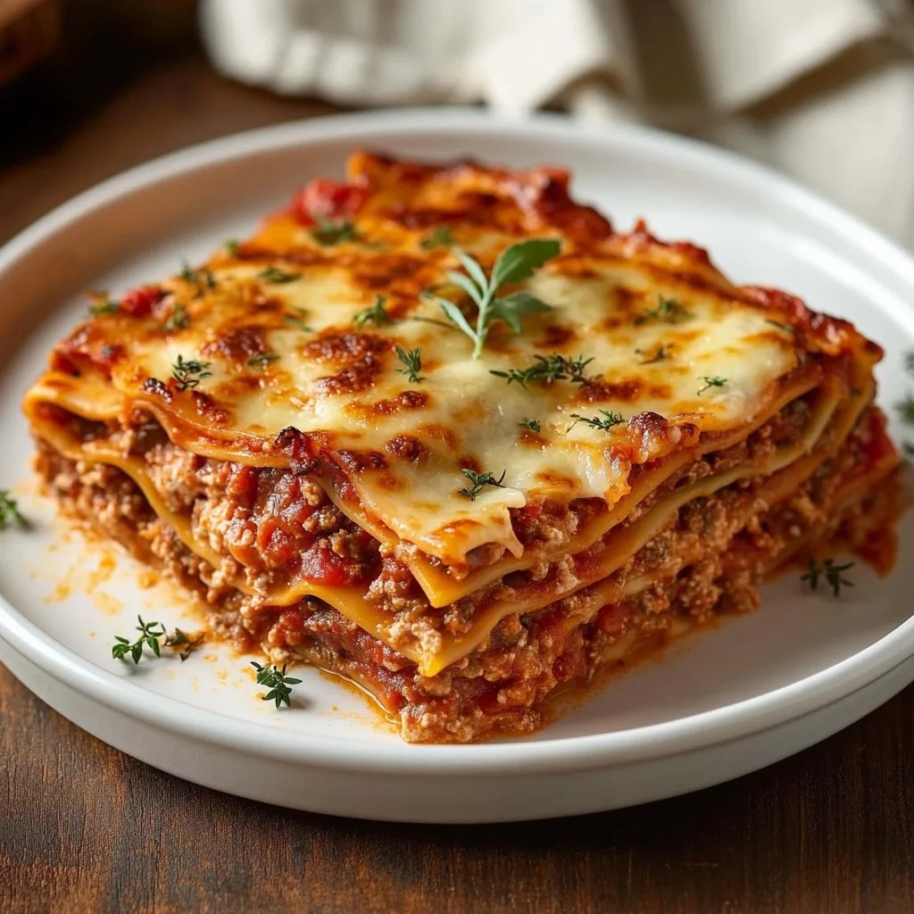 Fleischlasagne