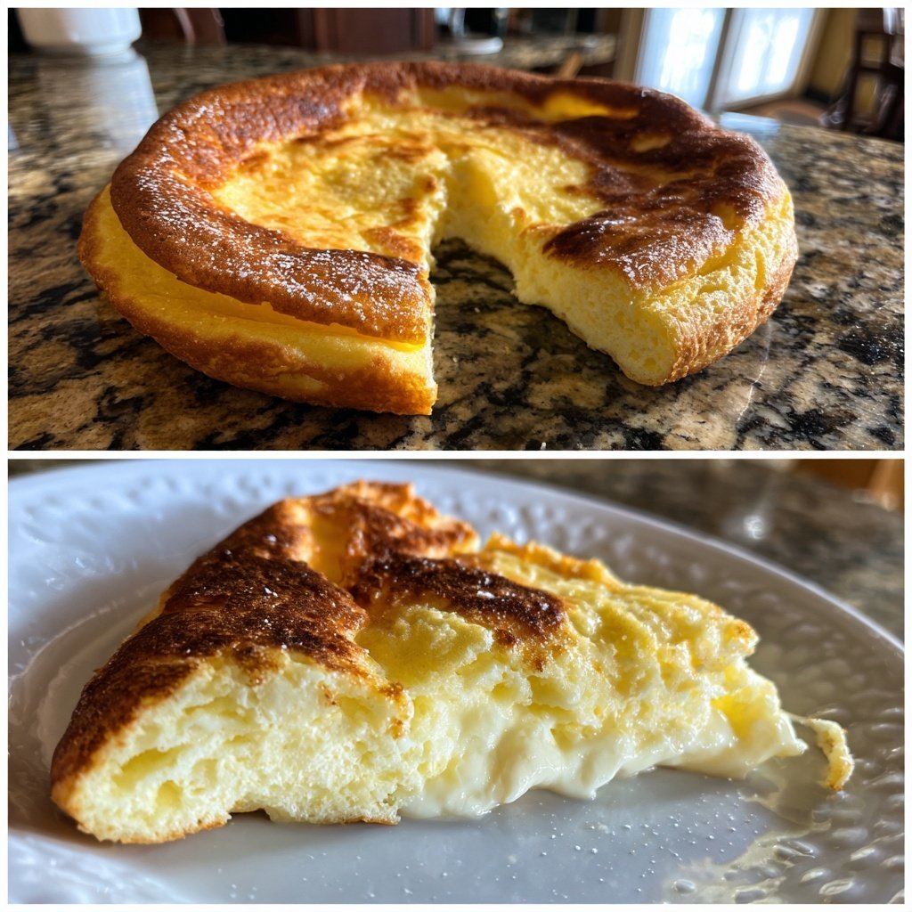 Pfannkuchen mit Vanillequarkfüllung