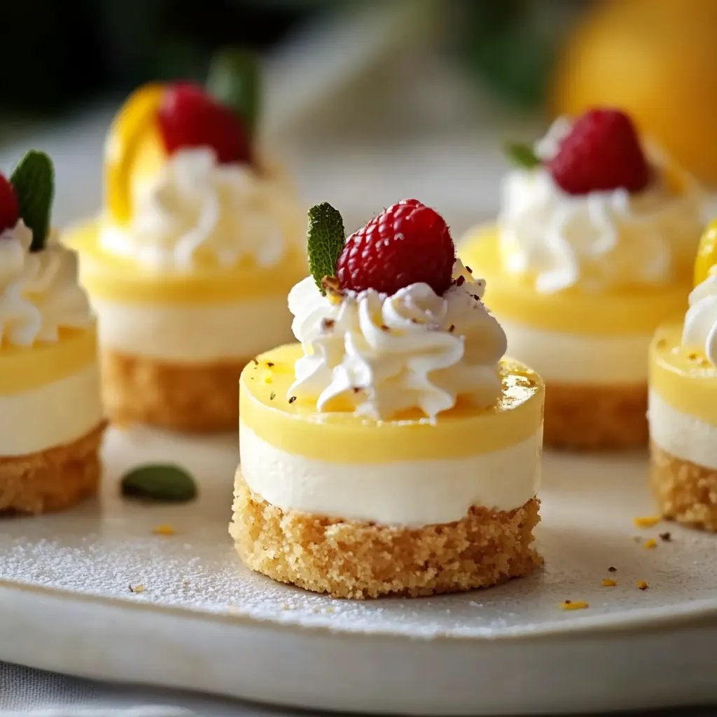 Mini Citroencheesecakes