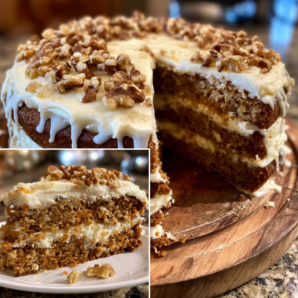 Karottenkuchen Mit Frischkäse