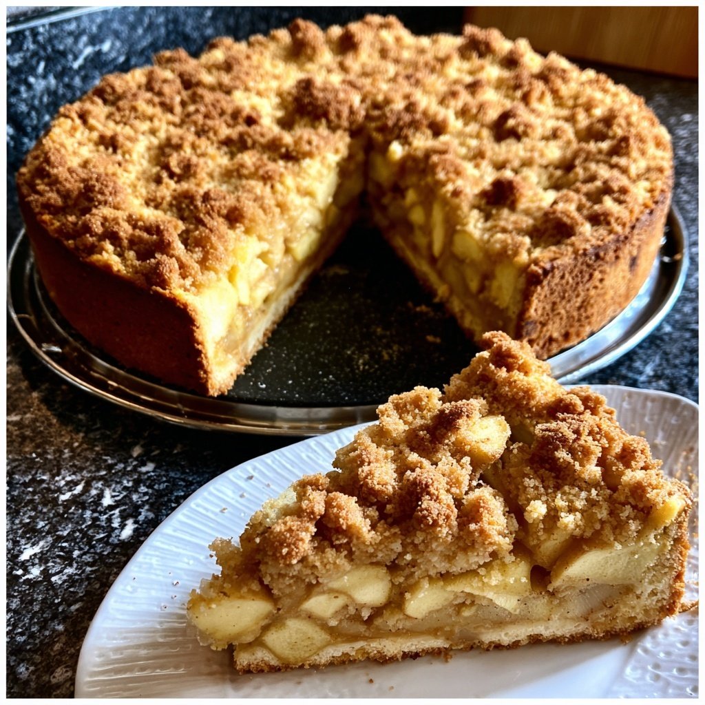 Backen & Desserts Apfelstreuselkuchen vom Blech