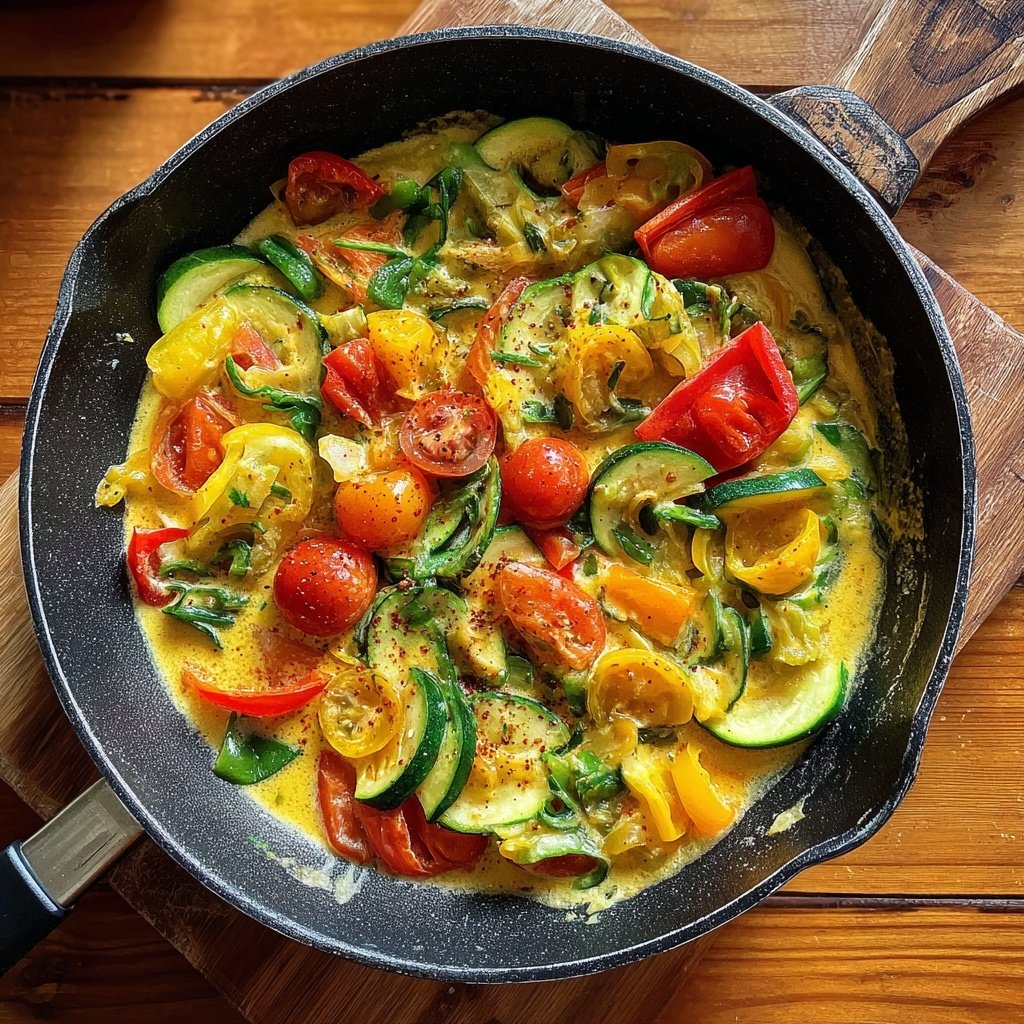 Kalorienarme Mittagspfanne