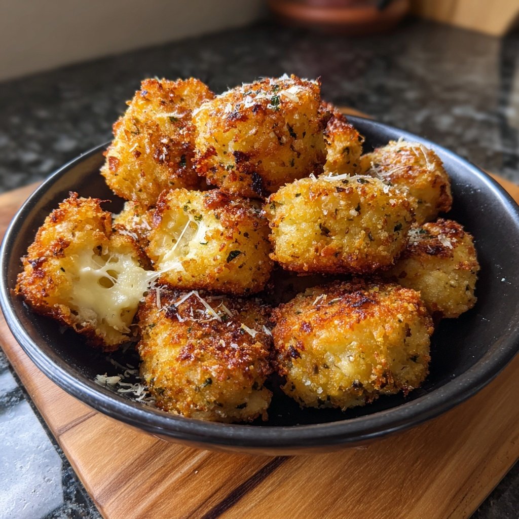Blumenkohl Parmesan Nuggets