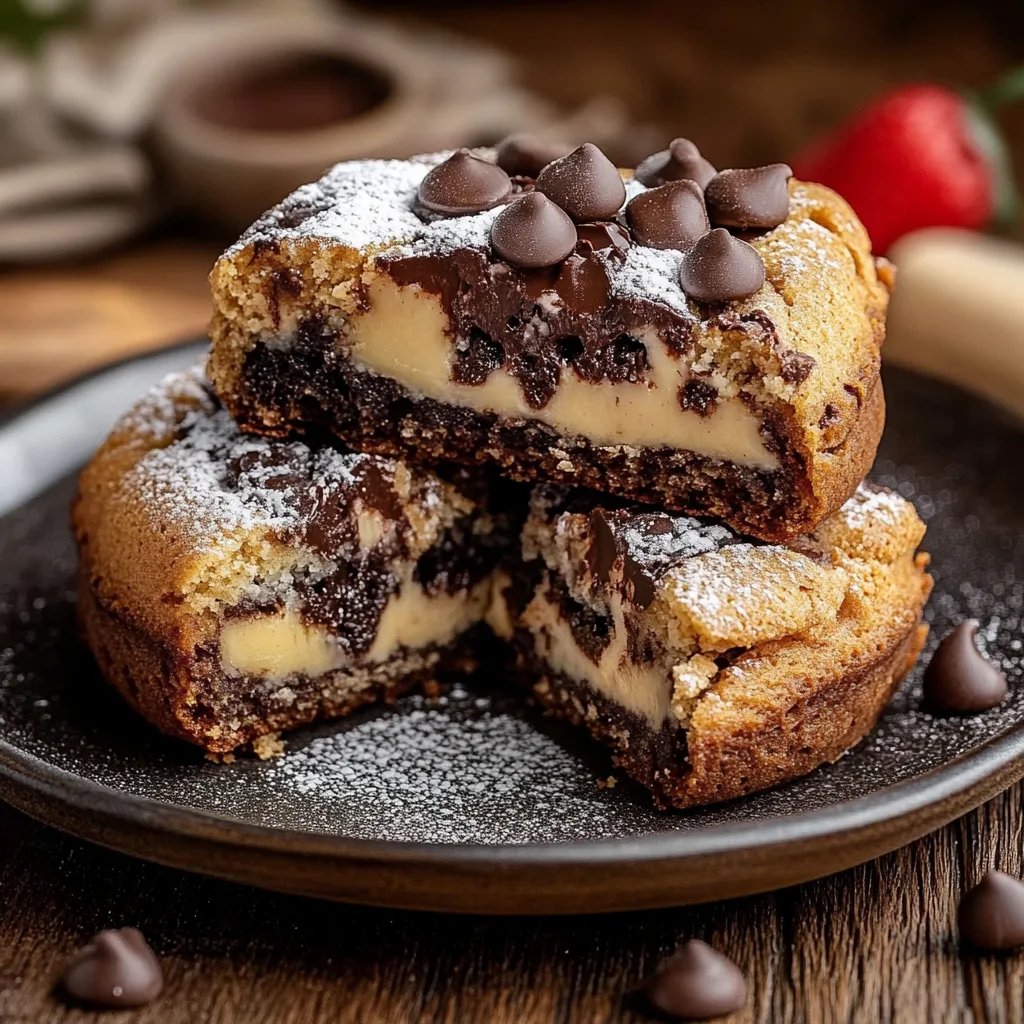 Käsekuchen-Schokoladenkekse