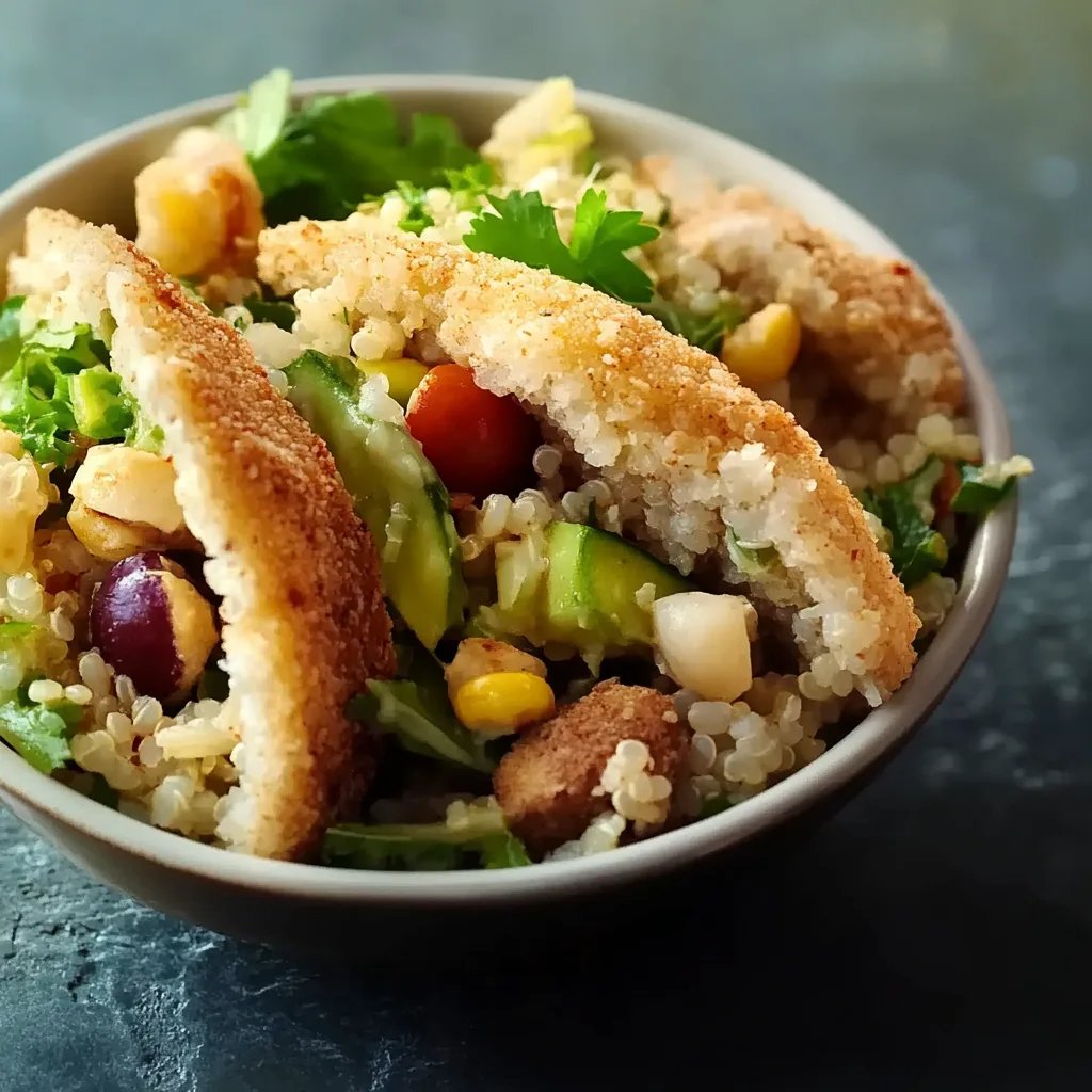 Mediterrane Quinoa-Bowl