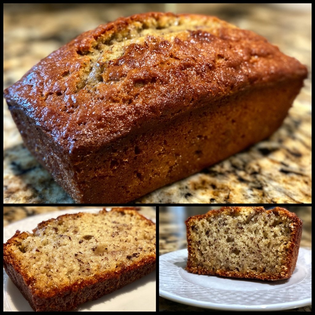 Bananenbrot mit Vanille