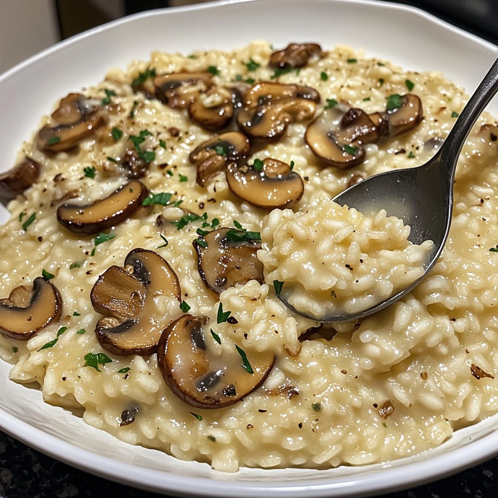 Risotto mit Champignons