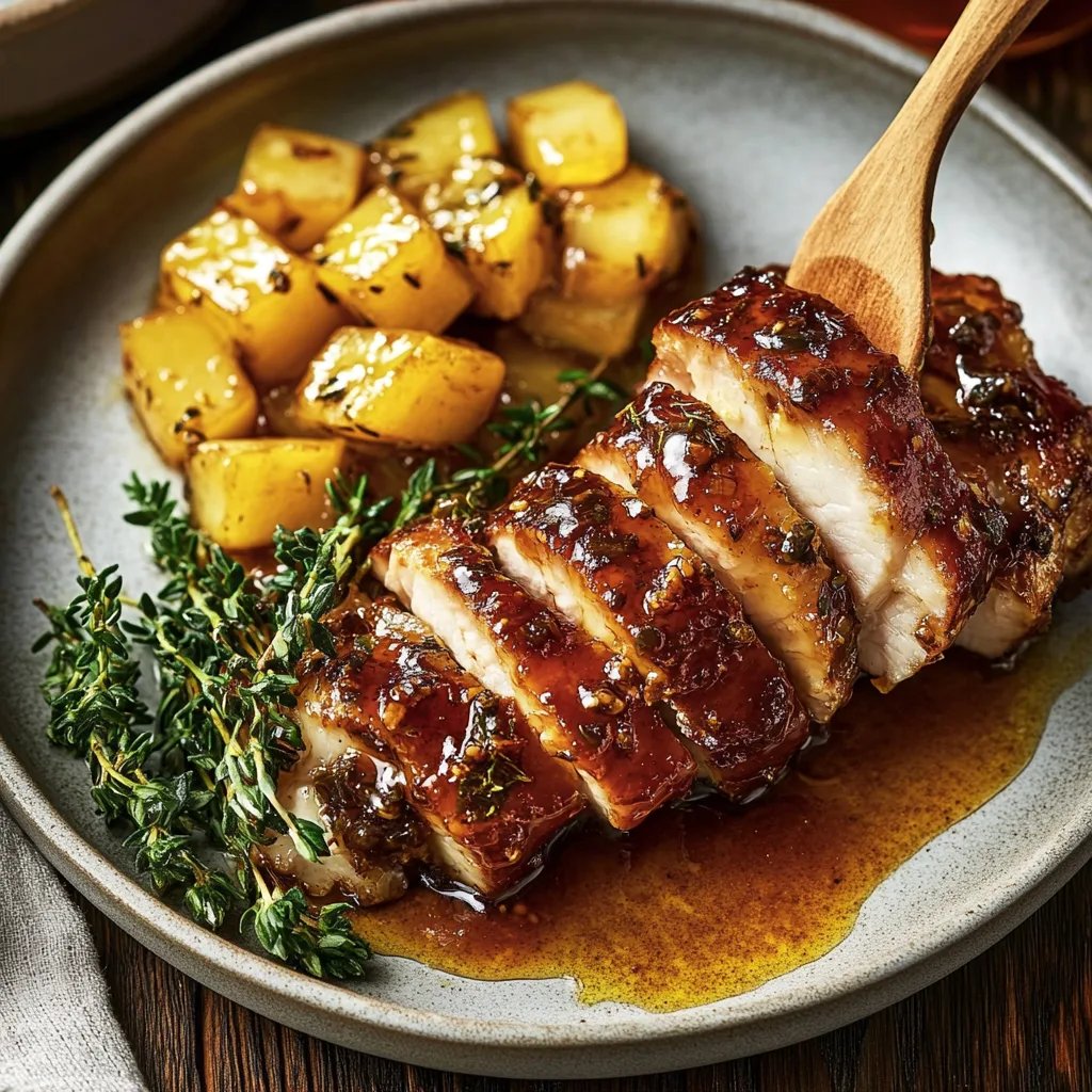 Hähnchen mit Balsamico-Feigen